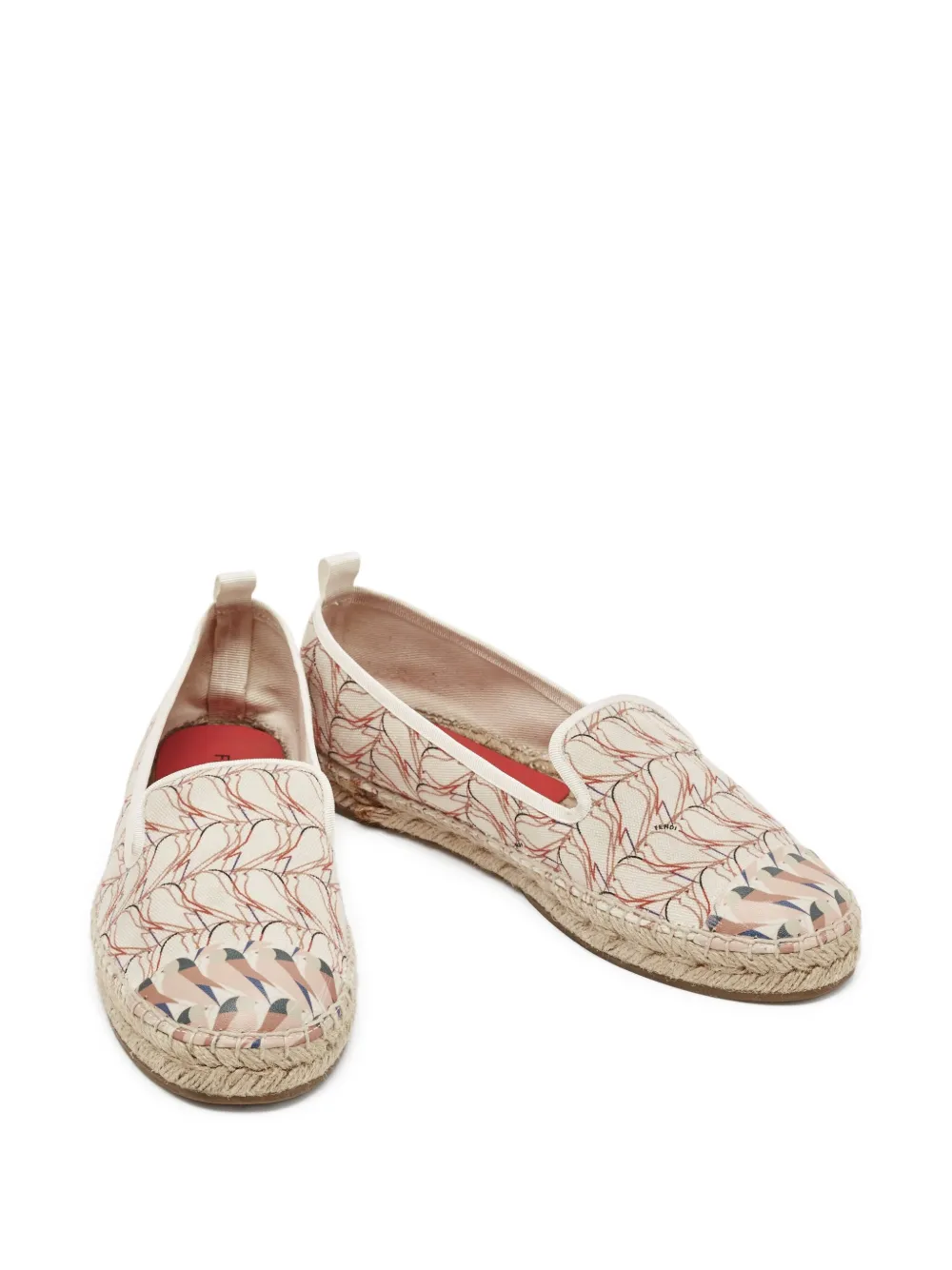 Fendi Pre-Owned printed espadrilles | Image 2