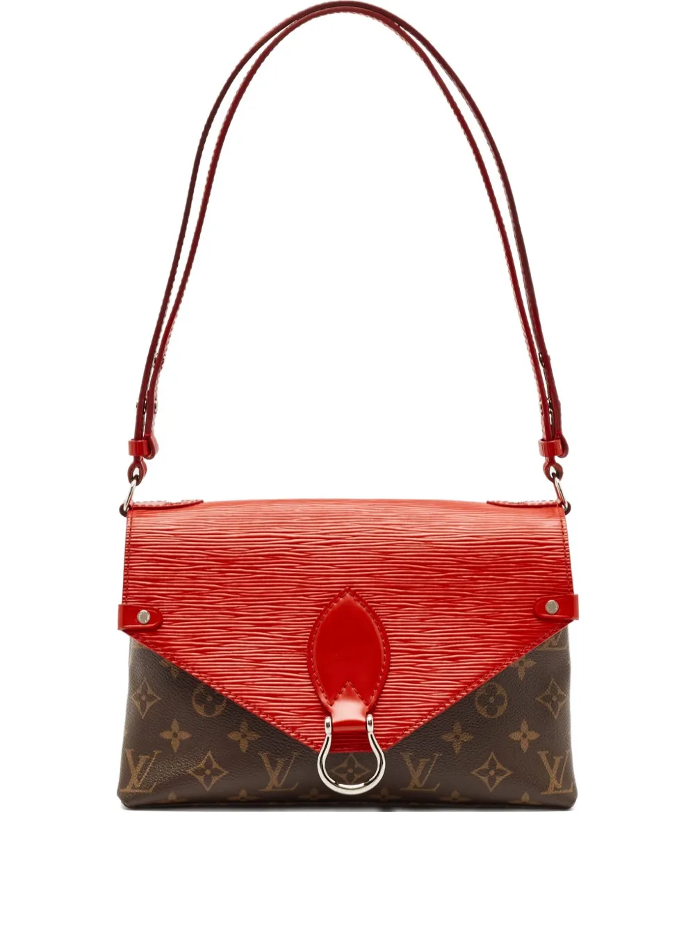 Louis Vuitton Pre-Owned Saint Michel ショルダーバッグ - ブラウン Louis Vuitton Pre-Owned Saint Michel ショルダーバッグ - ブラウン