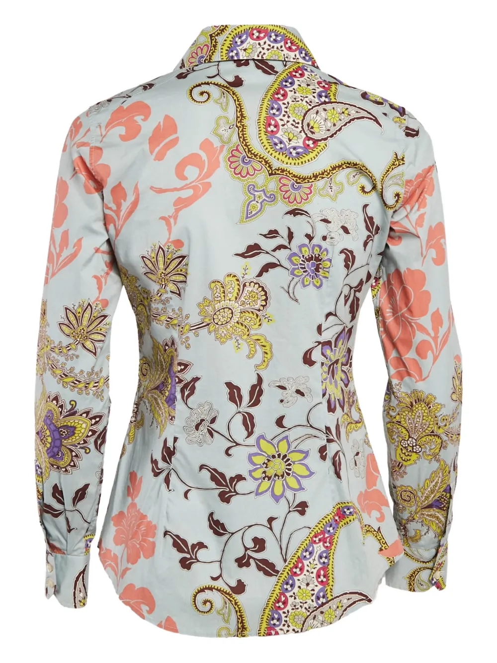 Etro Pre-Owned paisley-print long-sleeved shirt | Image 2