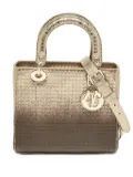Christian Dior Pre-Owned Lady Dior two-way handbag - Gold