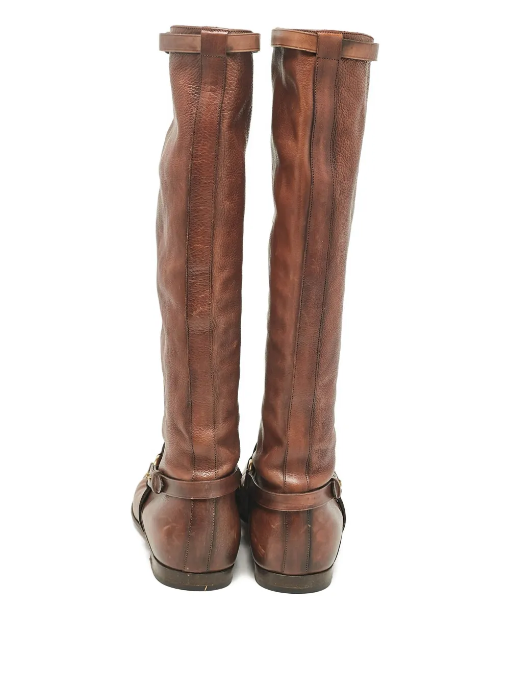 Gucci Pre-Owned knee-high leather boots | Image 2