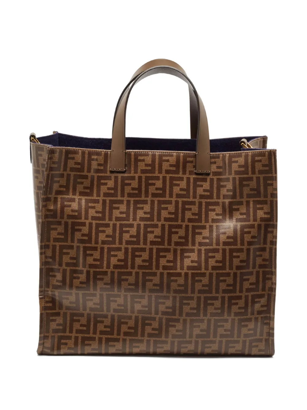 Fendi Pre-Owned x Fila Zucca-pattern tote bag | Pre-Owned | Image 2