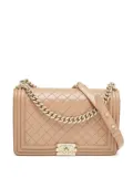 CHANEL Pre-Owned 2011 Boy flap shoulder bag - Neutrals