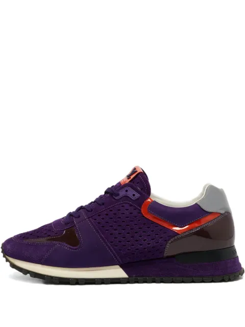 Louis Vuitton Pre-Owned perforated suede sneakers