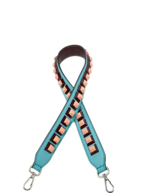 Fendi Pre-Owned stud-embellished leather bag strap