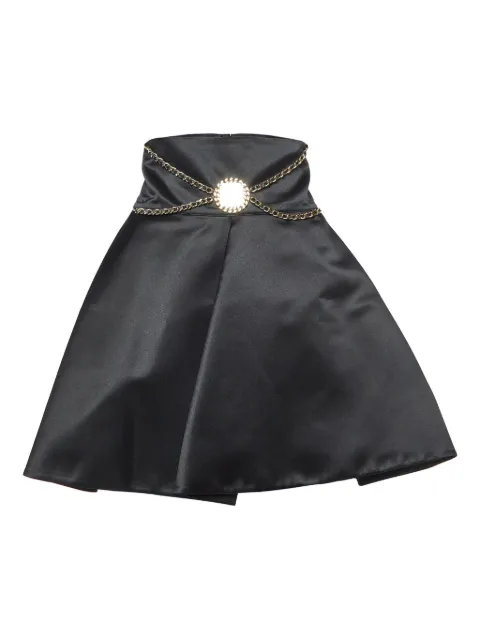 Elisabetta Franchi chain-embellished flared skirt
