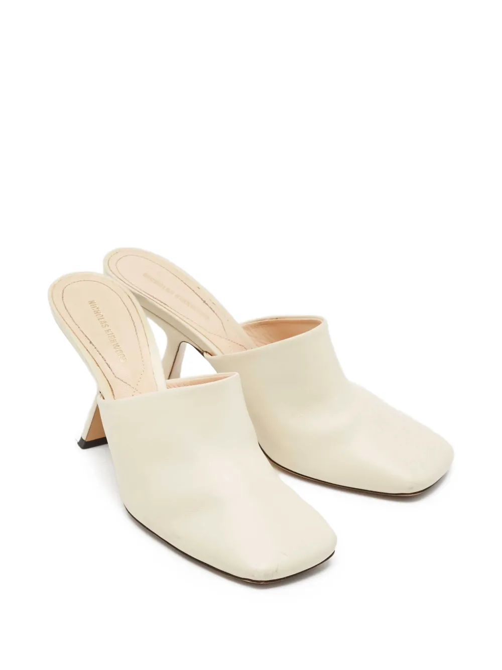 Nicholas Kirkwood pre-owned 40mm leather mules | Image 2