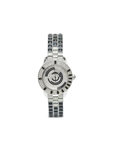 Christian Dior Pre-Owned stainless steel 33mm