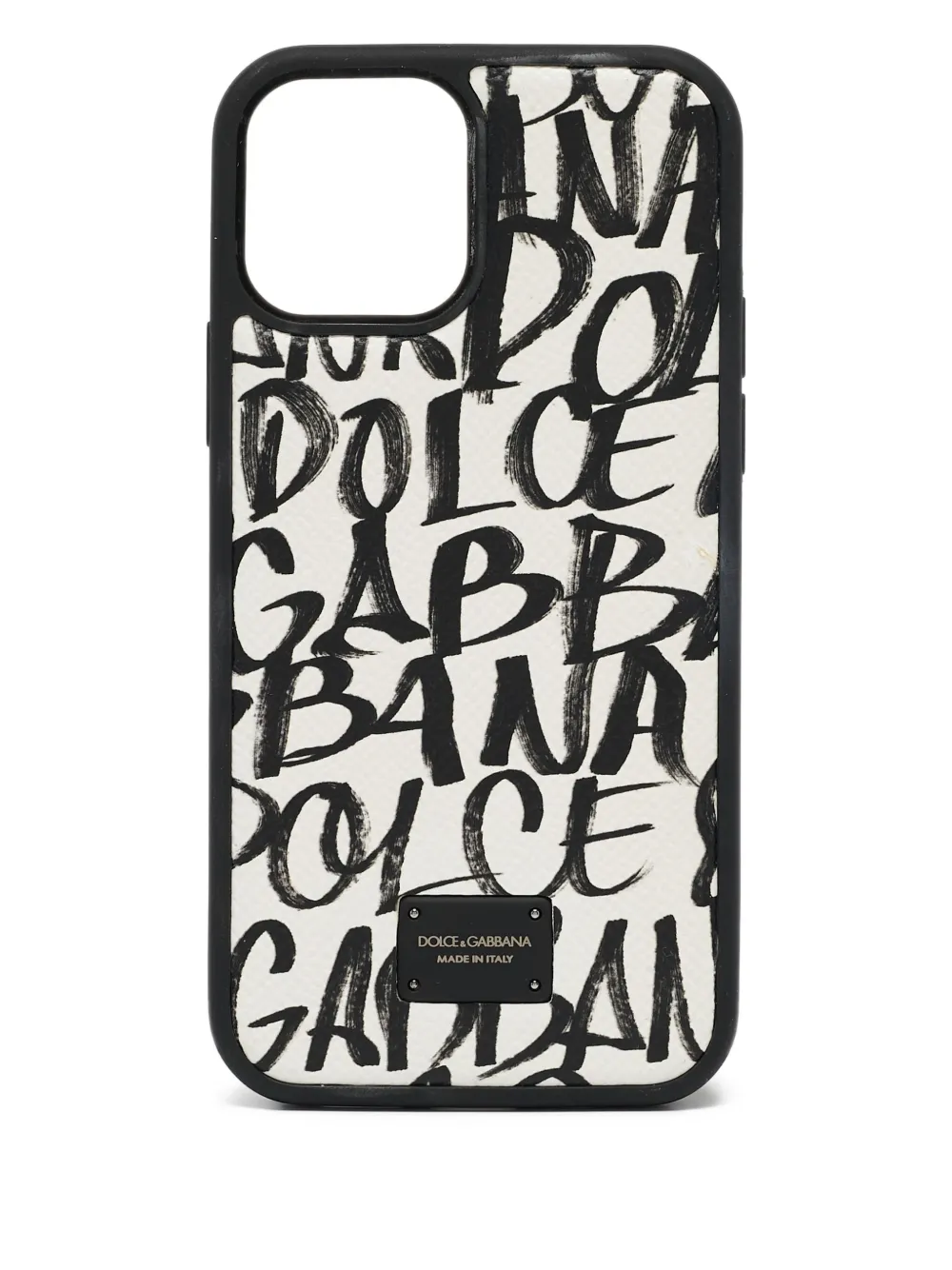 Dolce & Gabbana Pre-Owned iPhone 12 ケース - ブラック Dolce & Gabbana Pre-Owned iPhone 12 ケース - ブラック