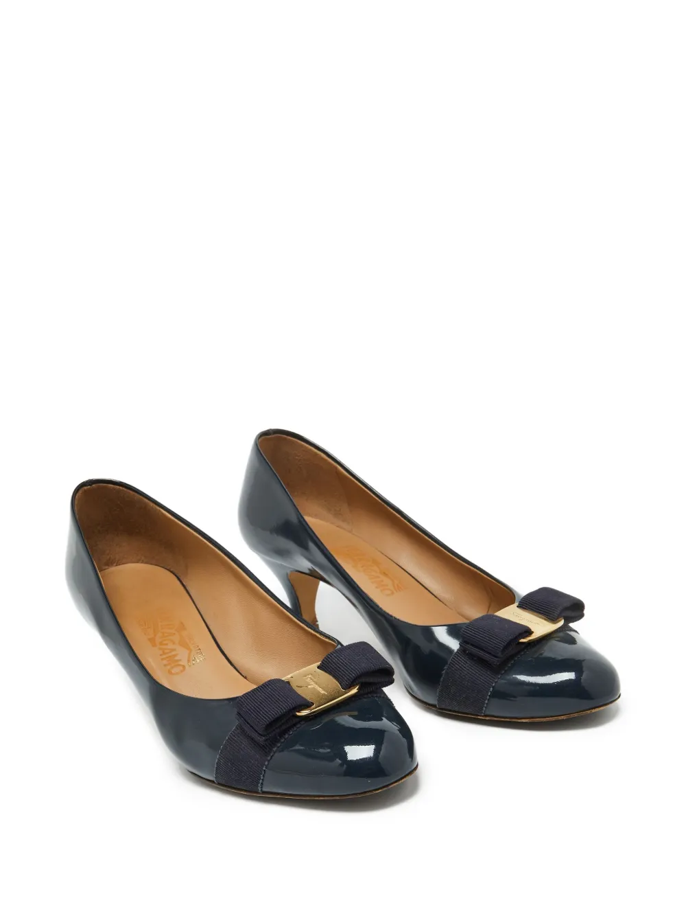 Ferragamo Pre-Owned 60mm Vara-bow pumps | Image 2