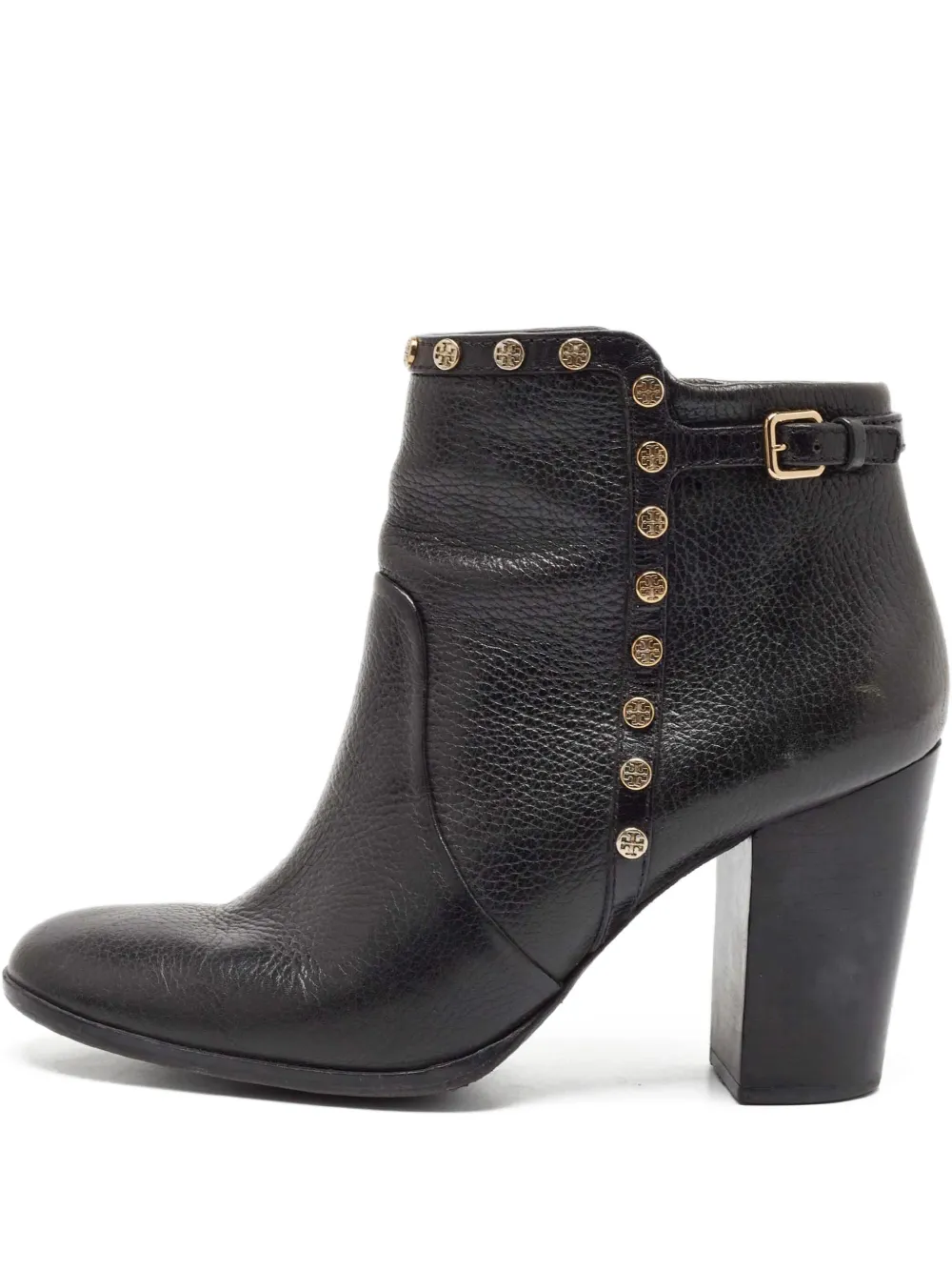 Tory Burch プレオウンド Mae 90mm スタッズ アンクルブーツ - ブラック Tory Burch プレオウンド Mae 90mm スタッズ アンクルブーツ - ブラック