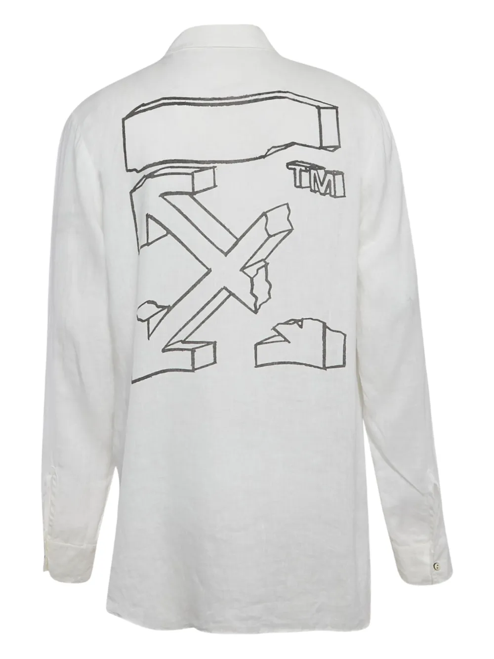 Off-White Pre-Owned camisa Mykonos | Image 2