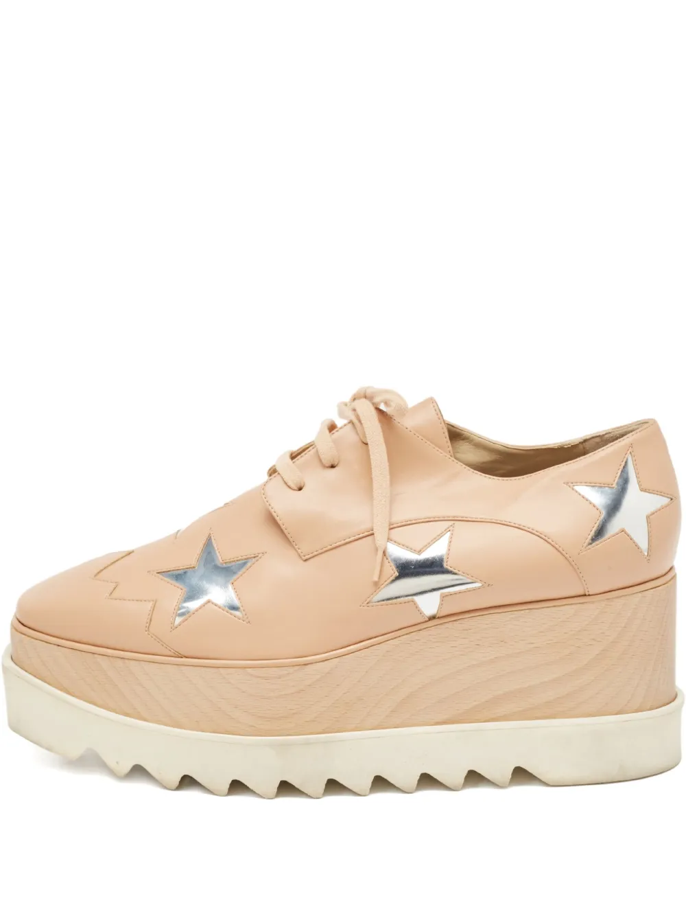 Stella McCartney Pre-Owned Elyse platform sneakers | Neutrals | Image 1