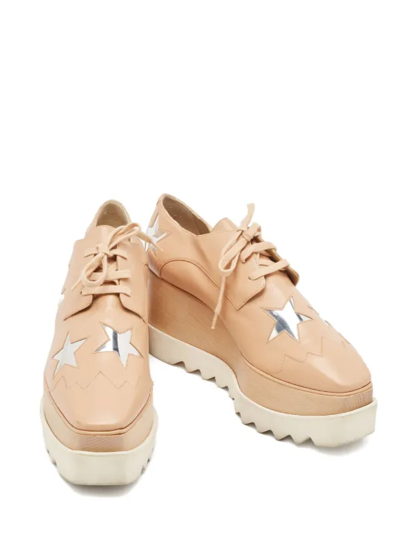 Stella McCartney Pre-Owned Elyse Platform Sneakers Neutrals FARFETCH MY