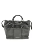 Burberry Pre-Owned leather drawstring-fastening tote bag - Black