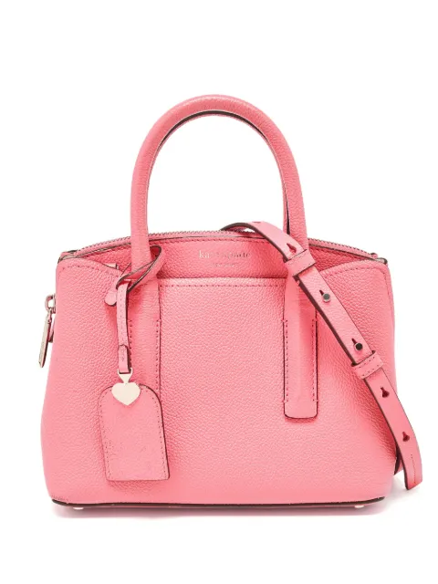 Kate Spade pre-owned heart-charm leather tote bag