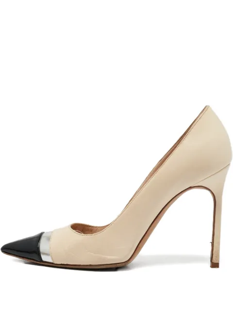 Manolo Blahnik Leren pumps