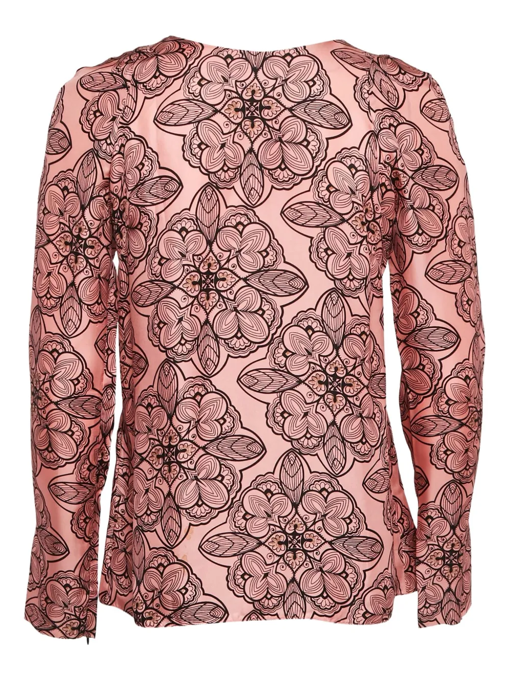 Marni Pre-Owned Top a fiori in seta - Rosa