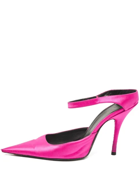 Balenciaga Pre-Owned 2023 100mm satin mules