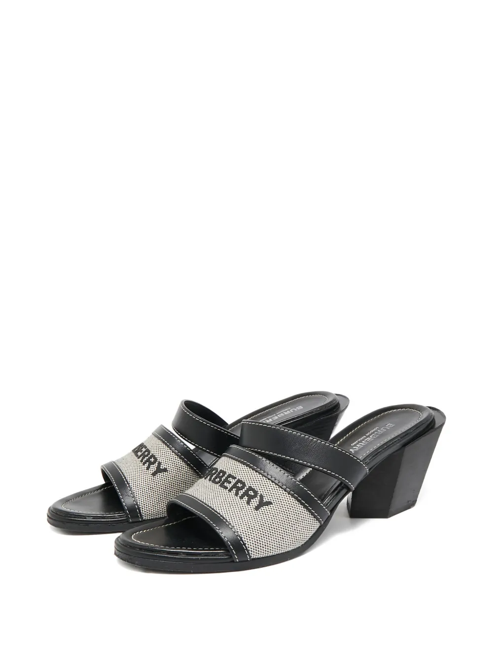 Burberry Pre-Owned 60 mm Honor sandalen - Grijs
