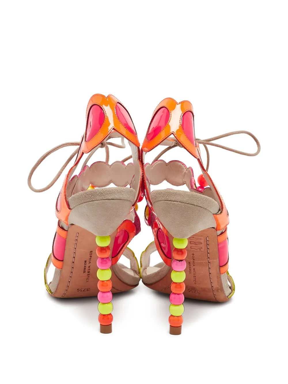 Sophia Webster pre-owned 115mm cut-out beaded sandals | Image 2