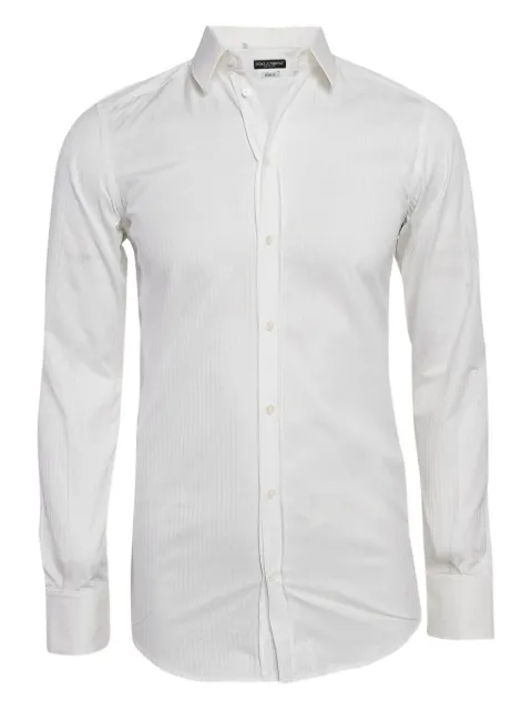 Dolce & Gabbana Pre-Owned camisa con rayas estampadas