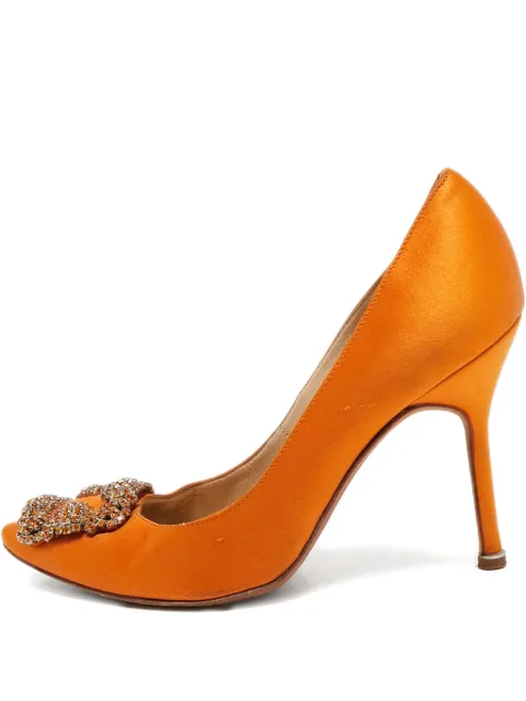 Manolo Blahnik 100mm Pre-owned Hangisi pumps