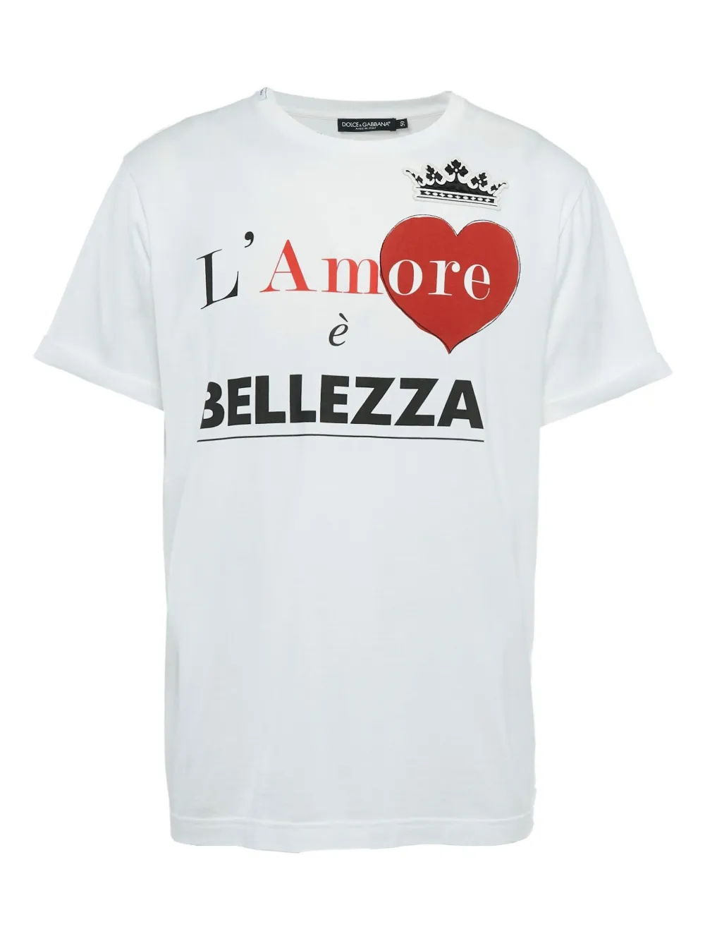 Dolce & Gabbana Pre-Owned playera con estampado gráfico | blanco | Image 1