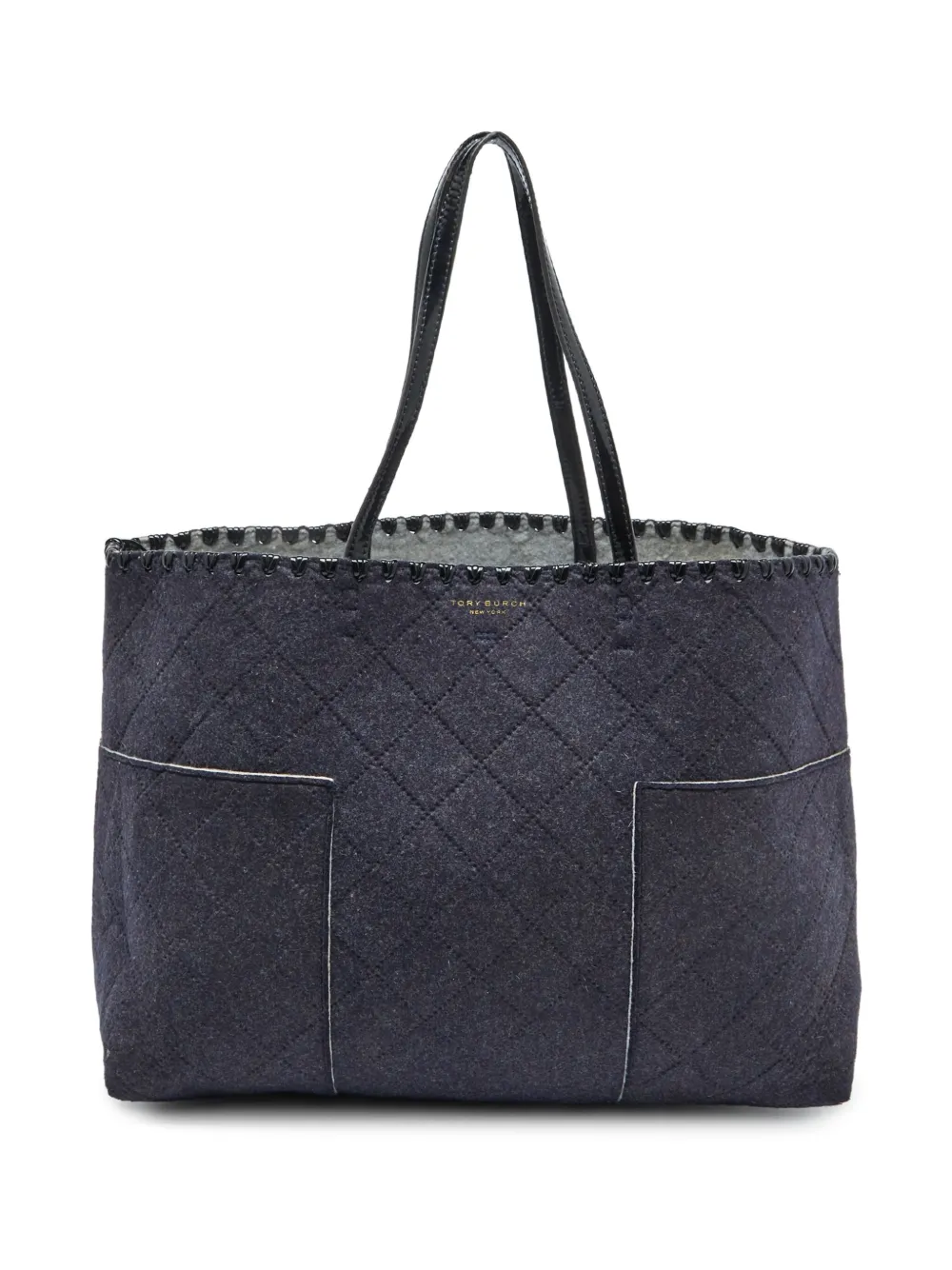 Tory Burch pre-owned Block T quilted tote bag | Image 2