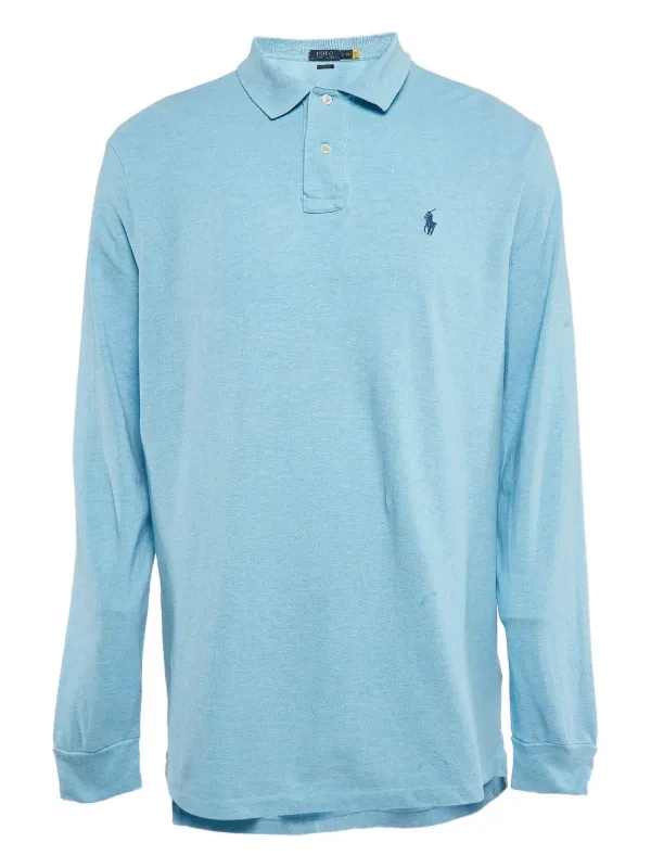 Polo Ralph Lauren Vintage long-sleeve Polo Shirt FARFETCH NZ