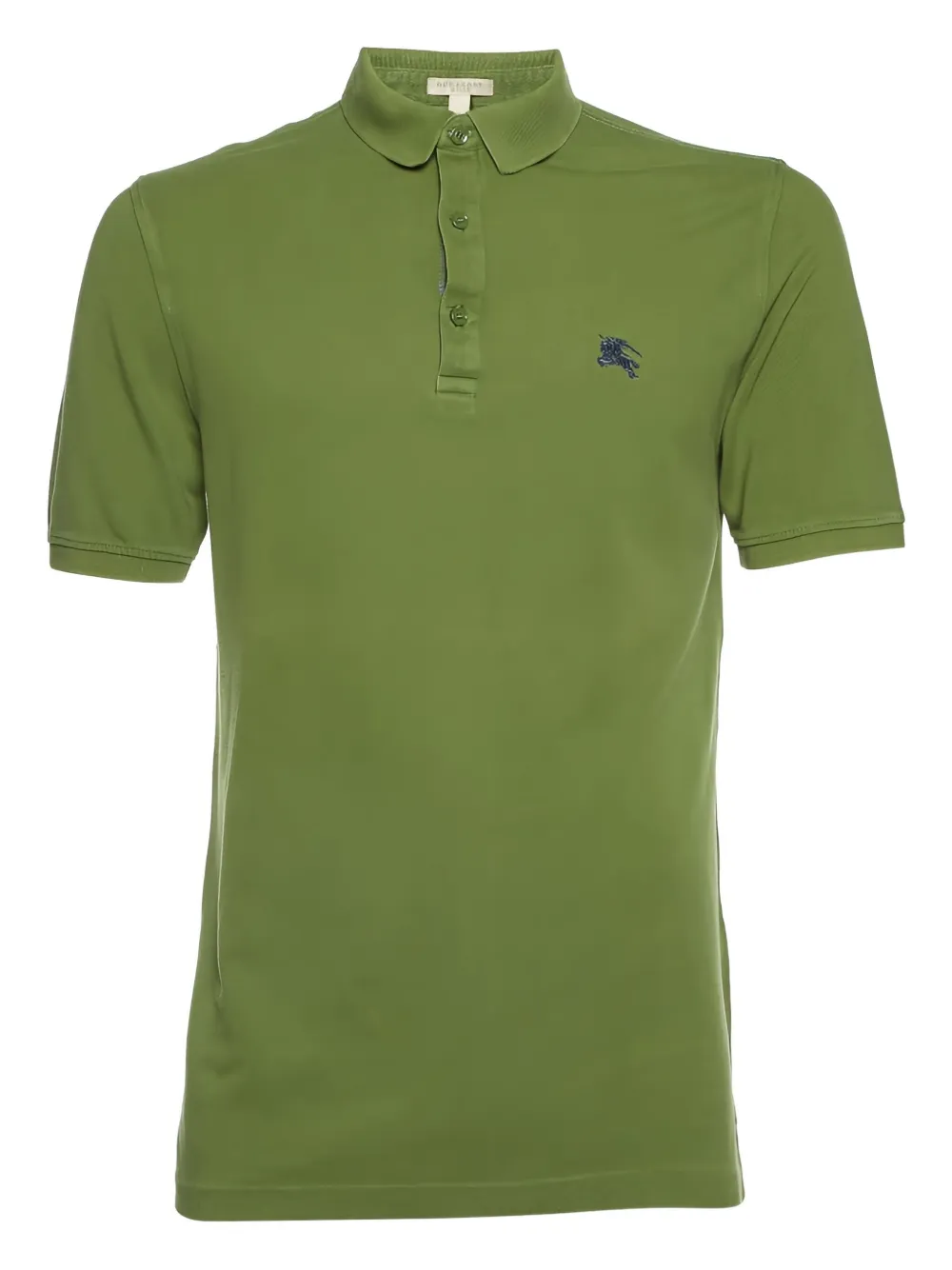 Burberry Pre-Owned cotton polo shirt - Verde