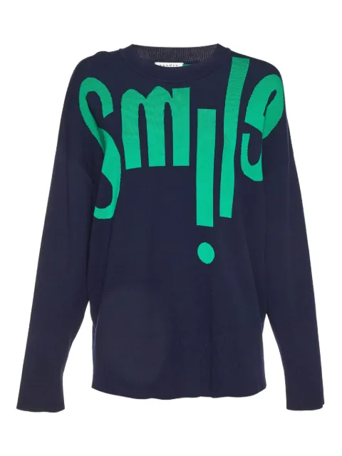 SANDRO pre-owned intarsia-knit sweater