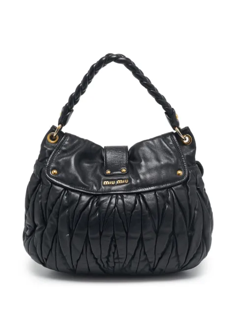 Miu Miu Pre-Owned bolsa de hombro Coffer