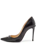 Christian Louboutin Pre-Owned Anjalina studded pointed-toe pumps - Black