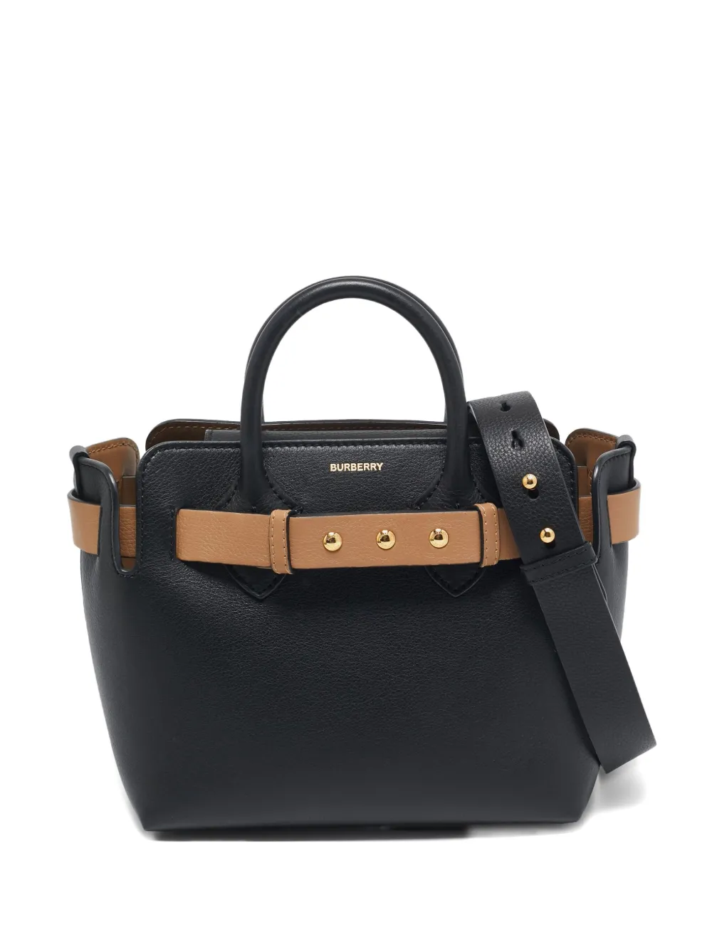Burberry Pre-Owned 2024 Triple Stud tote bag - ブラック Burberry Pre-Owned 2024 Triple Stud tote bag - ブラック