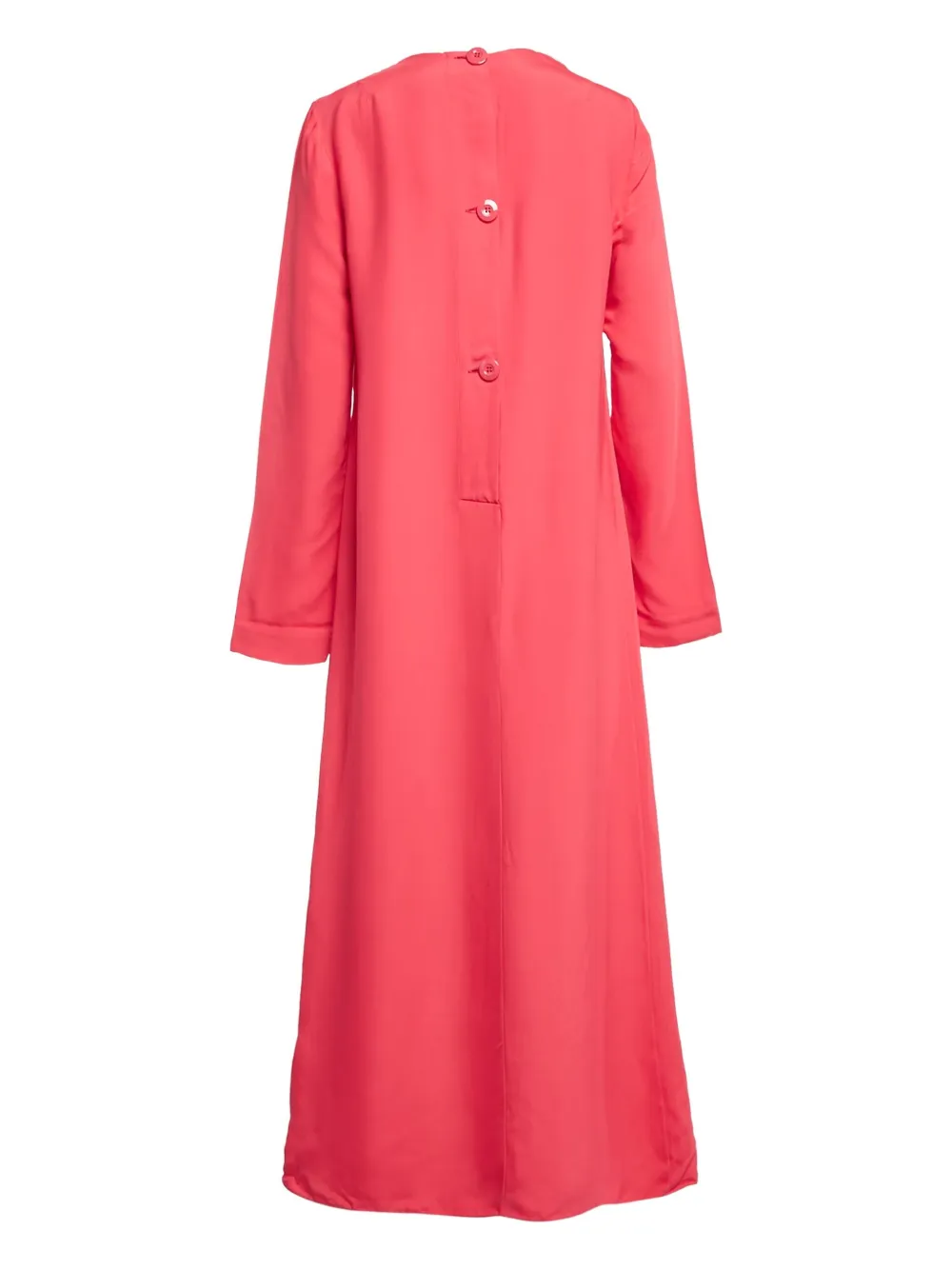 Marni Pre-Owned Midi-jurk met lange mouwen - Rood