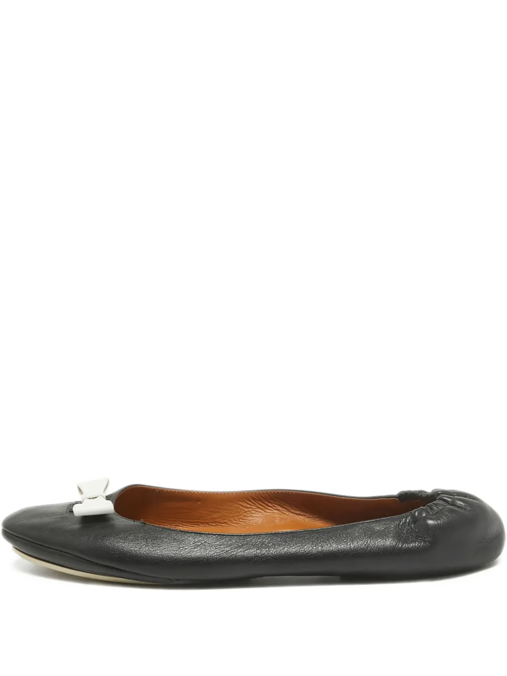 bow-embellished ballet flats