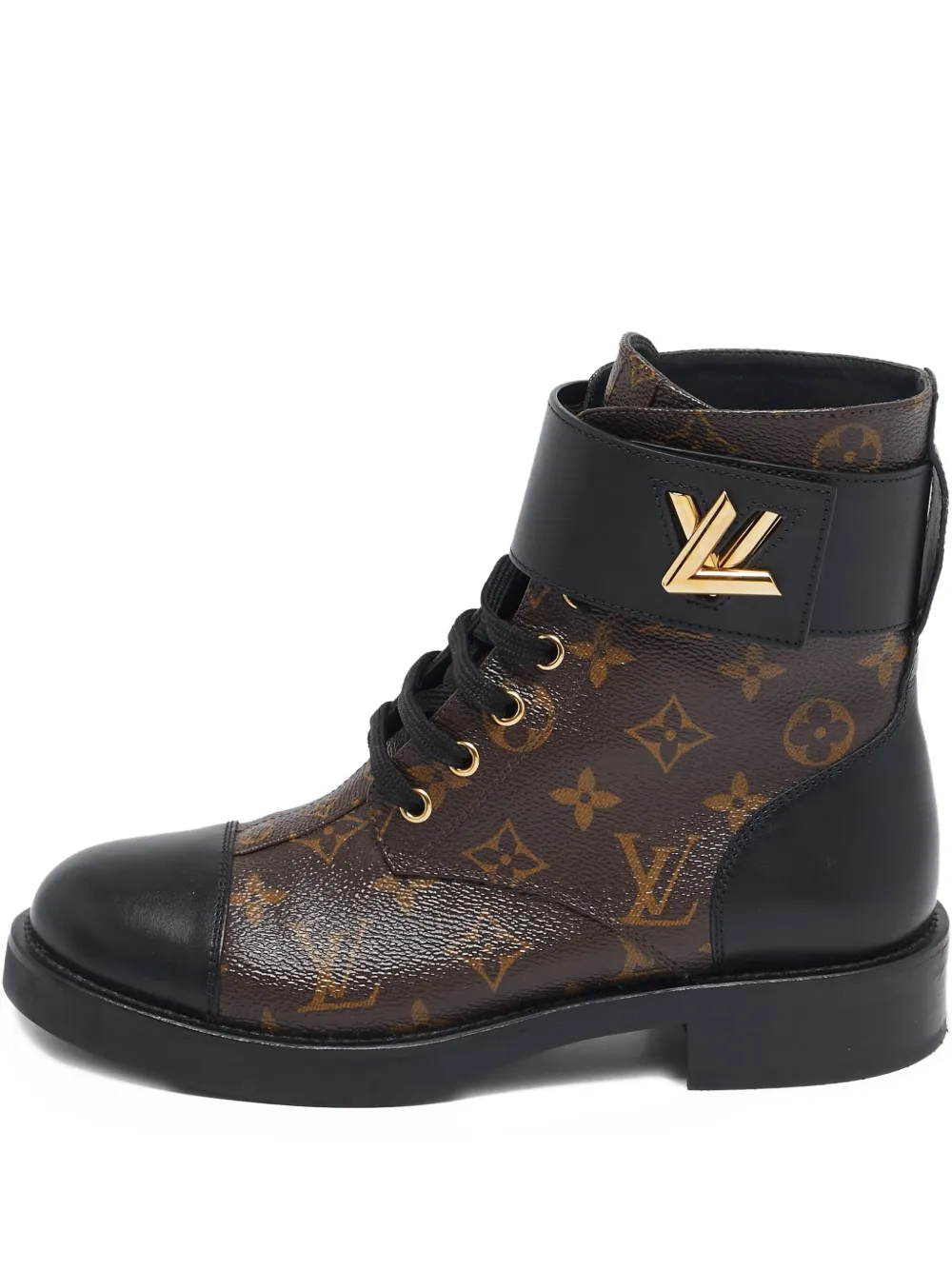 Louis Vuitton Pre-Owned leather boots | Brown | Image 1