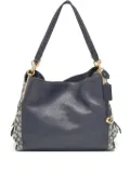 Coach Vintage pre-owned Dalton textured leather shoulder bag - Blue