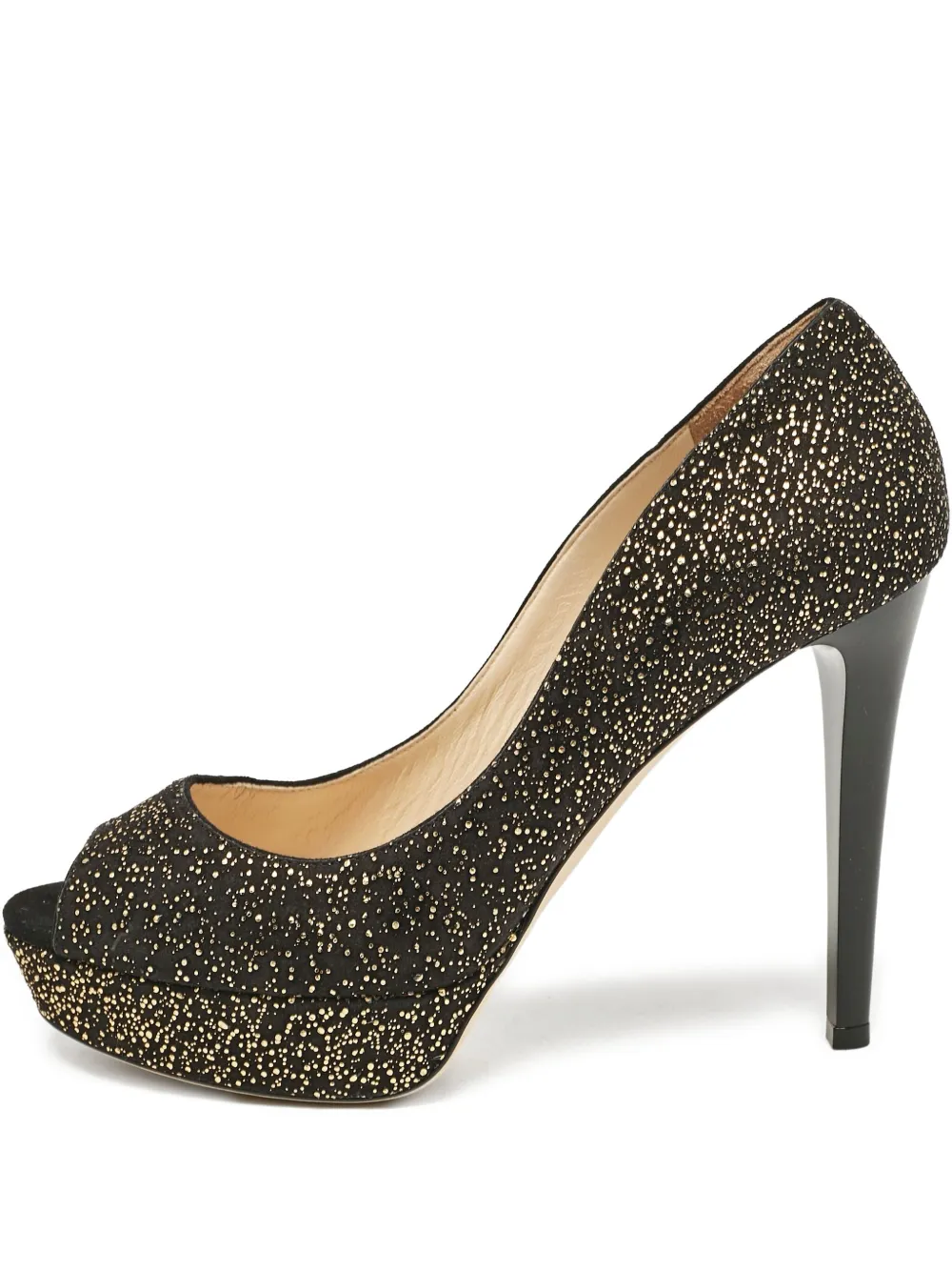 Jimmy Choo Pre-Owned 115mm Dahlia pumps | Black | Image 1