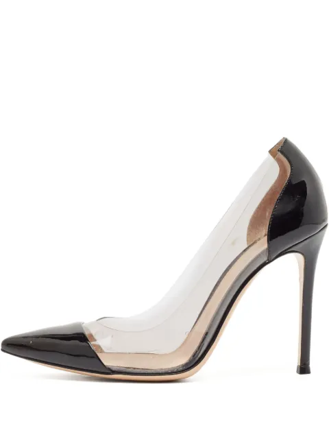 Gianvito Rossi Pre-owned 105mm panelled pumps