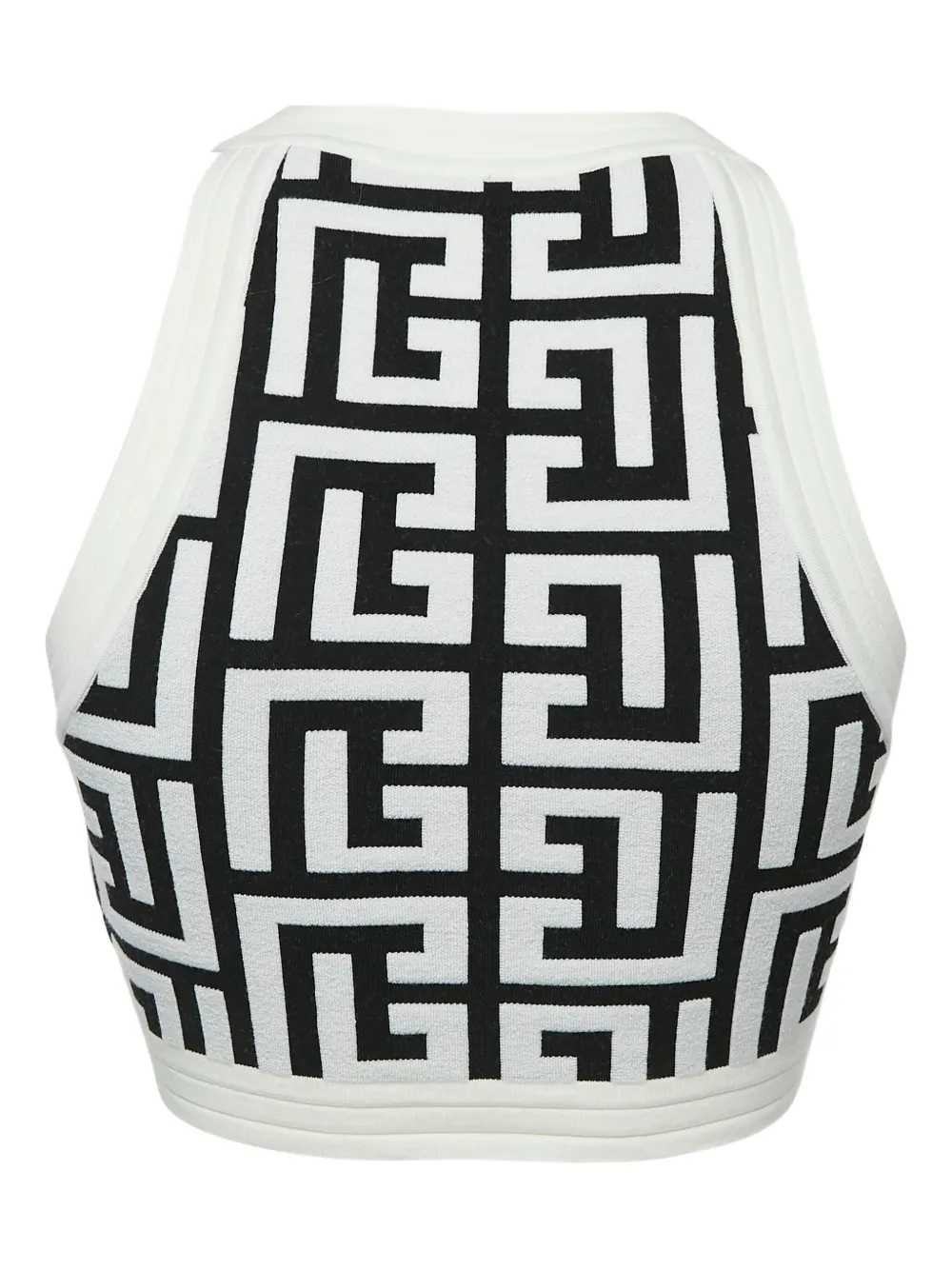 Balmain Pre-Owned monogram tank top | Image 2