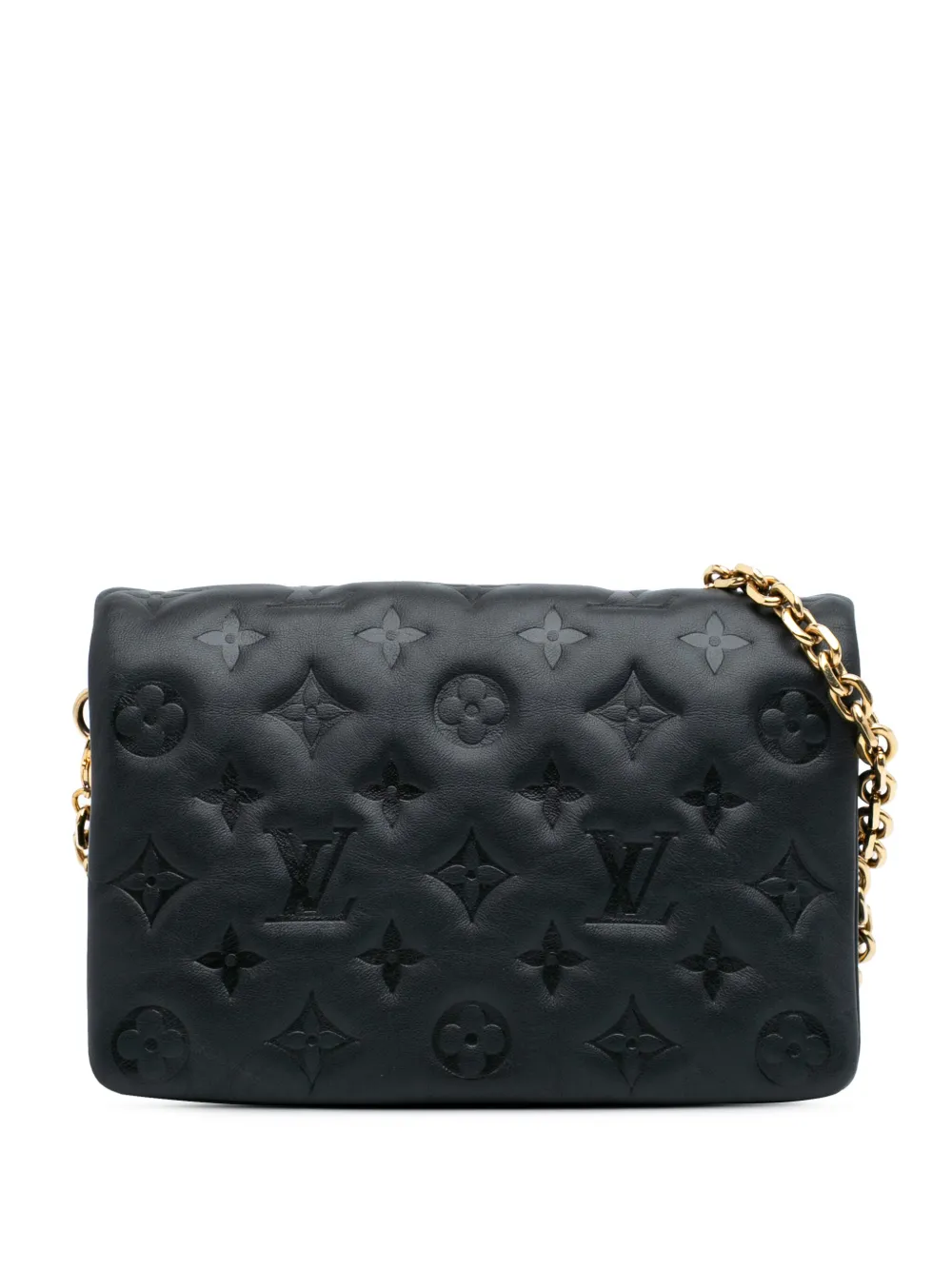 Louis Vuitton Pre-Owned 2021-2024 Monogram Embossed Pochette Coussin Louis Vuitton Pre-Owned 2021-2024 Monogram Embossed Pochette Coussin