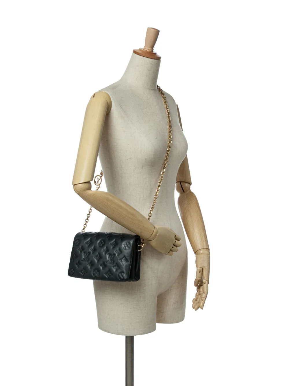 Louis Vuitton Pre-Owned 2021-2024 Monogram Embossed Pochette Coussin crossbody bag | Pre-Owned | Image 2