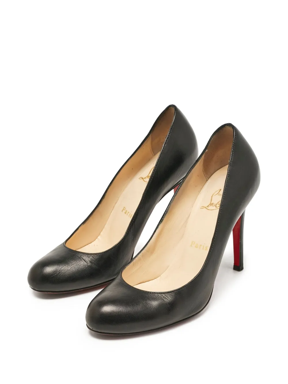 Christian Louboutin Pre-Owned zapatillas Simple con tacón de 105mm | Image 2