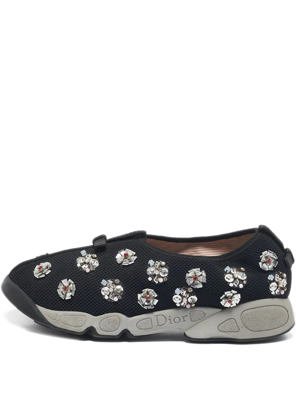 Christian Dior Pre-Owned Fusion スニーカー - ブラック Christian Dior Pre-Owned Fusion スニーカー - ブラック