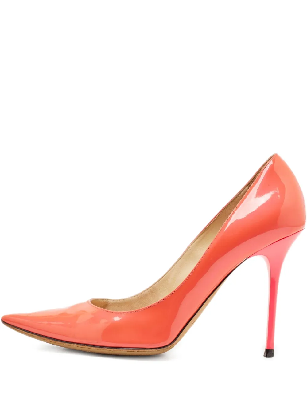 Jimmy Choo Pre-Owned 105mm leather pumps | Pink | Image 1