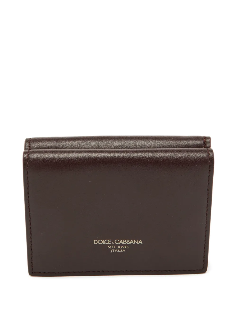 Dolce & Gabbana Pre-Owned logo-stamp wallet | Brown | Image 1
