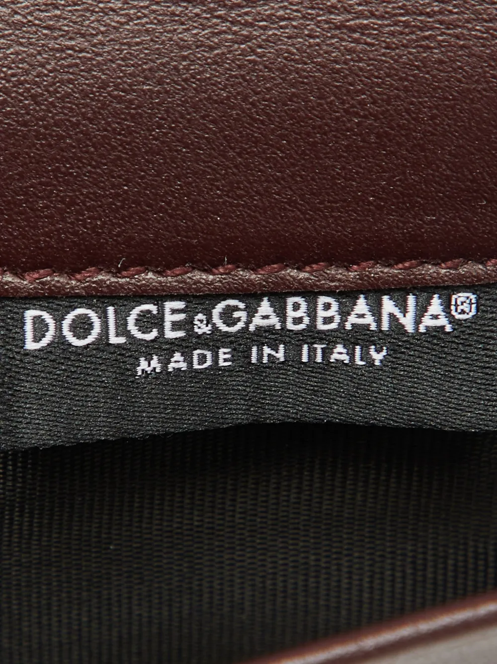 Dolce & Gabbana Pre-Owned Portafoglio con logo | Image 5