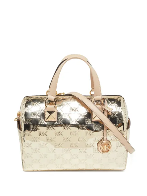 Michael Kors Vintage pre-owned medium Grayson metallic tote bag